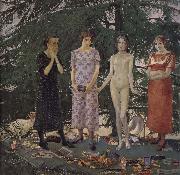 Felice Casorati Recreation by our Gallery oil painting reproduction